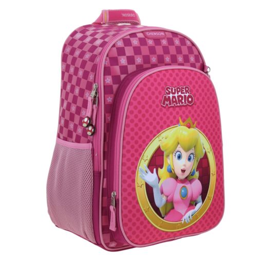Mochila Grande Rosa Chenson Princesa Peach Mario Bros BARB - Image 6