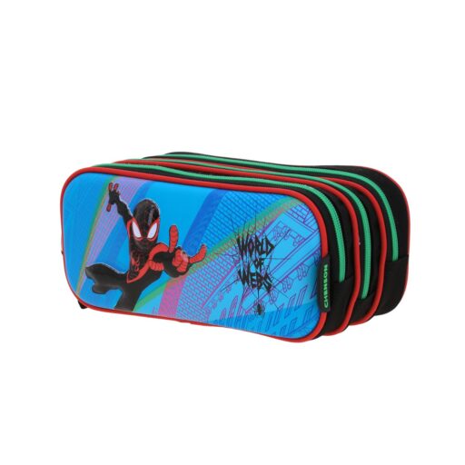 Alternative view of Lapicera Chenson Miles Morales Azul y Negro Feiquer