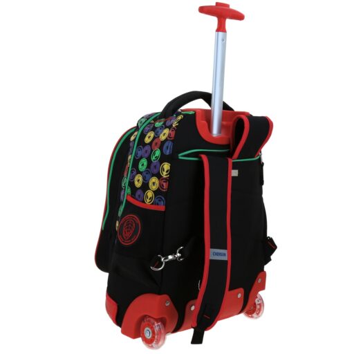 Mochila Con Ruedas Chenson Miles Morales Azul y Negro Feiquer - Image 3