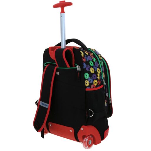 Mochila Con Ruedas Chenson Miles Morales Azul y Negro Feiquer - Image 5