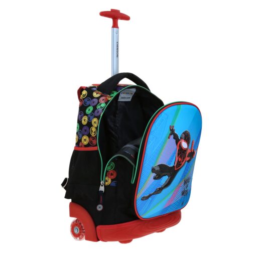 Mochila Con Ruedas Chenson Miles Morales Azul y Negro Feiquer - Image 7