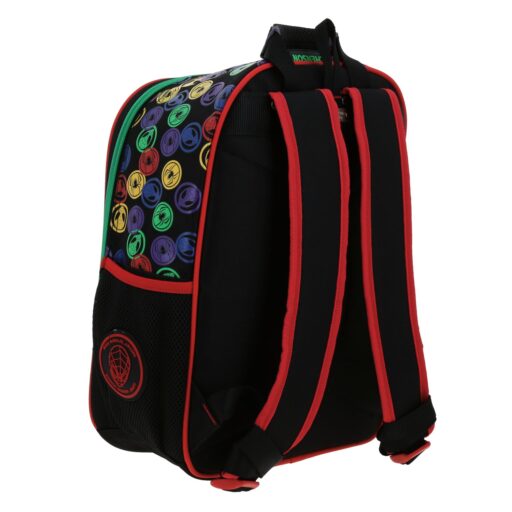 Mochila Kinder Chenson Miles Morales Azul y Negro Feiquer - Image 3