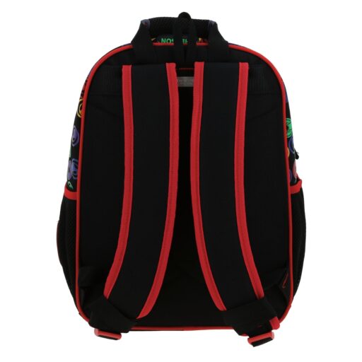 Mochila Kinder Chenson Miles Morales Azul y Negro Feiquer - Image 4