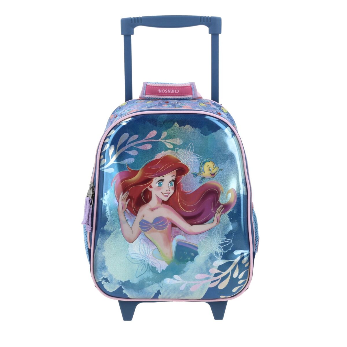 Mochila Kinder con Ruedas Chenson Azul Oscuro Princesa Ariel