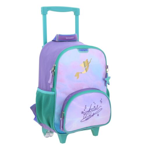 Mochila Kinder Con Ruedas Chenson Princesa Ariel DEEPER - Image 6