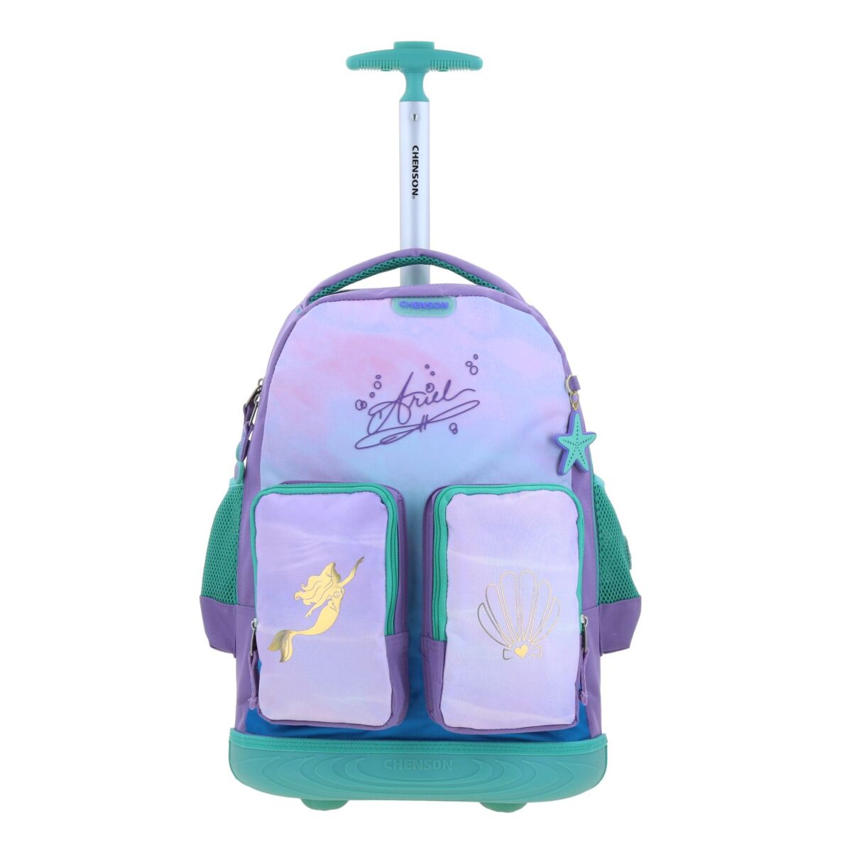 Mochila Con Ruedas Chenson Princesa Ariel