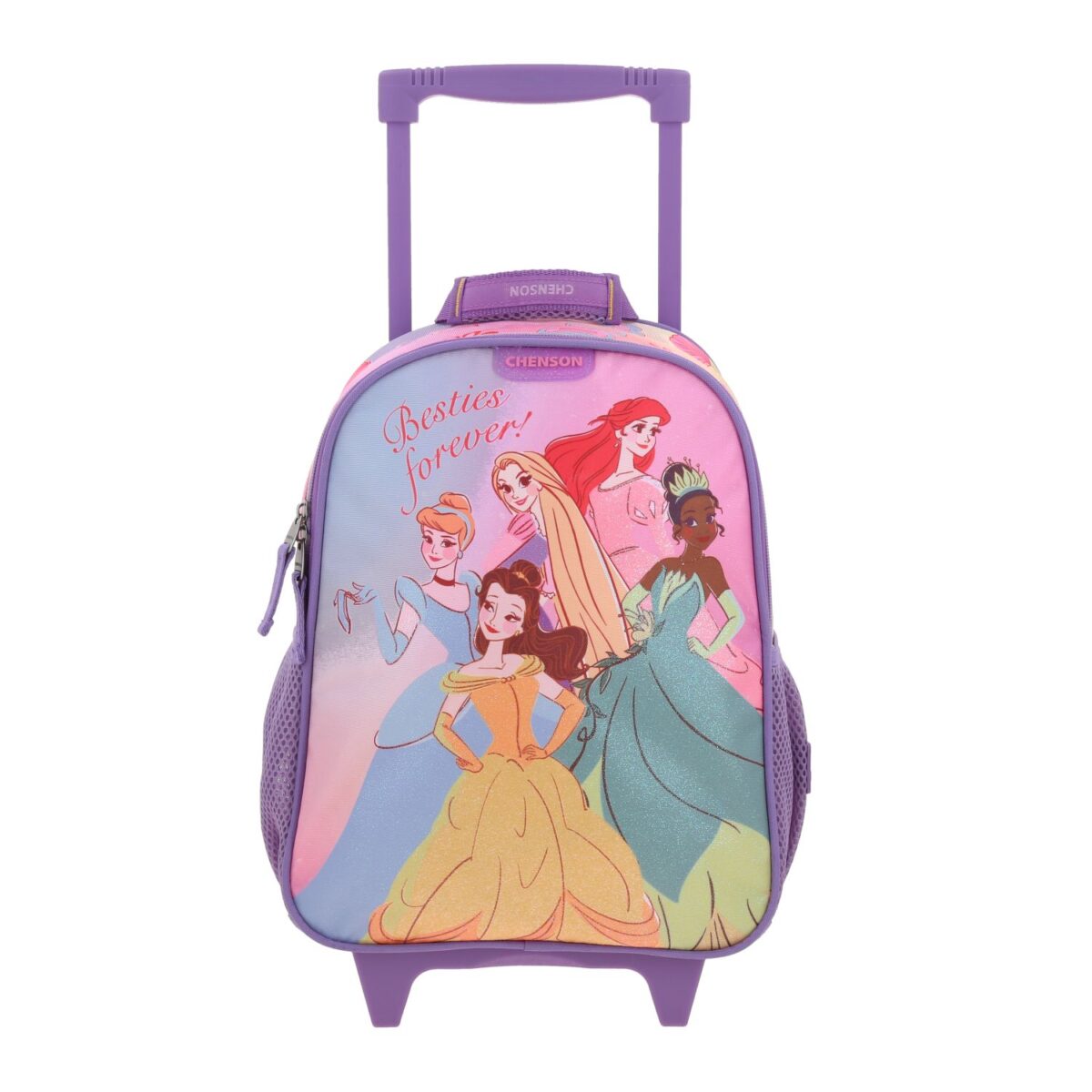 Mochila Kinder Con Ruedas Chenson Princesas Besties Forever