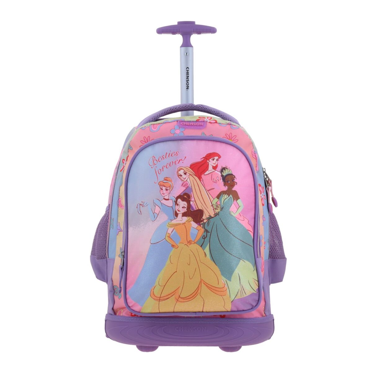 Mochila Con Ruedas Chenson Princesas Besties Forever
