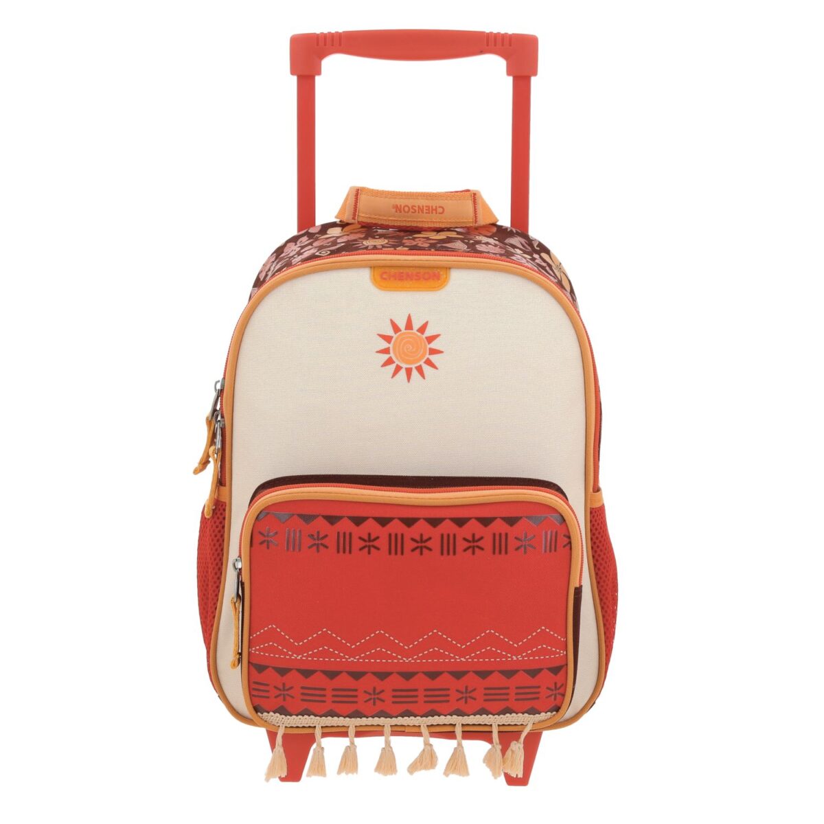 Mochila Kinder Con Ruedas Chenson Beige Moana