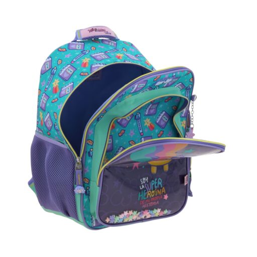 Mochila Chenson Turquesa Happy Girl Vania Bachur - Image 7