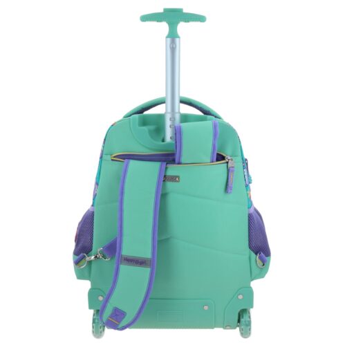 Mochila Con Ruedas Chenson Turquesa Happy Girl Vania Bachur - Image 4