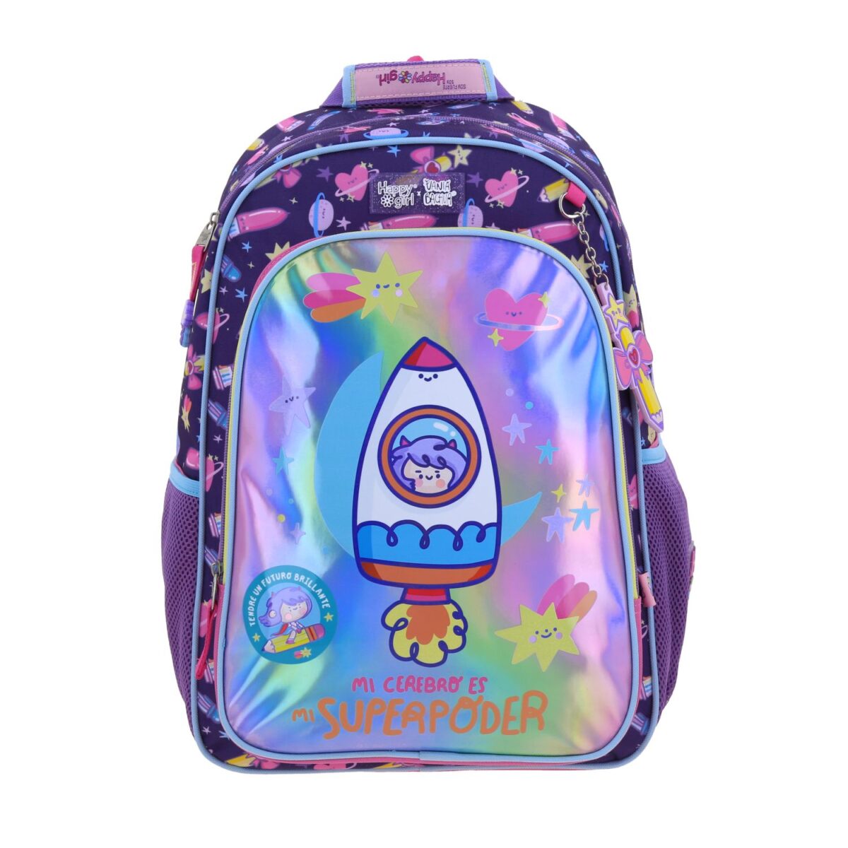 Mochila Grande Chenson Cohete Vania Bachur Pacia