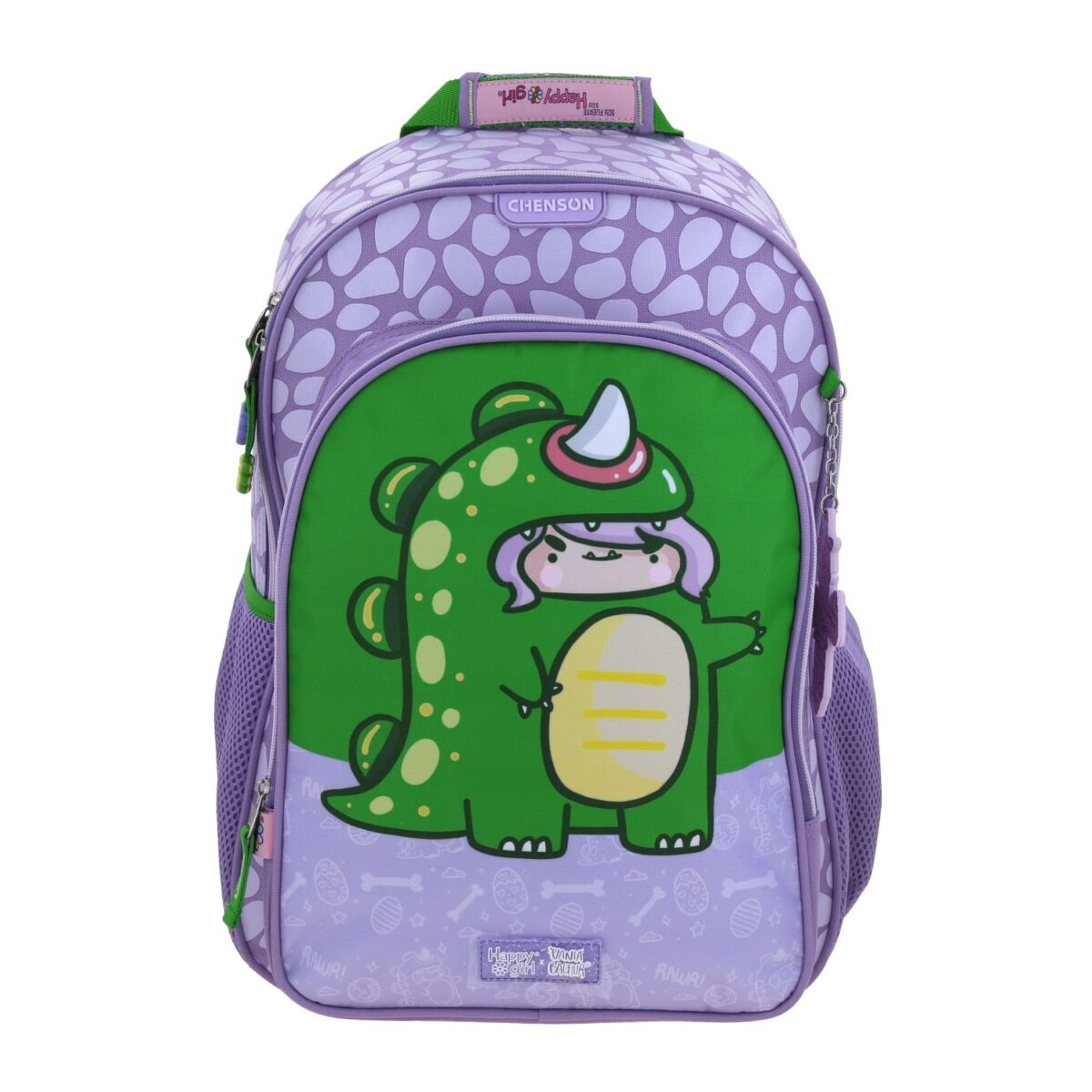 Mochila Chenson Vania Bachur Dinosaurio Girl