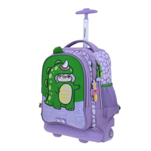 Alternative view of Mochila Con Ruedas Chenson Vania Bachur Dinosaurio Girl VANI