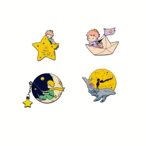 Pin El Principito metálico