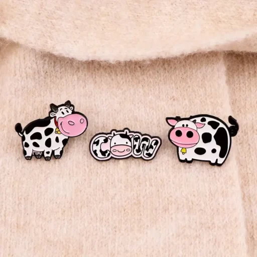 Pin vaca metálico