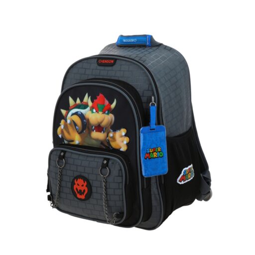 Mochila Chenson gris Mario Bros CHEIN — vista 2