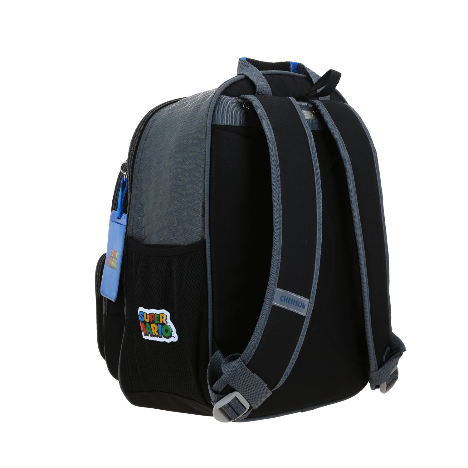 Mochila Chenson gris Mario Bros CHEIN — vista 3